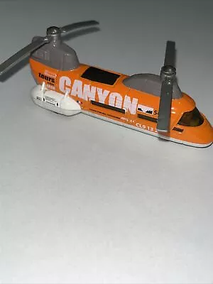 Matchbox Canyon Tours Die Cast Transport Helicopter 2001 • $6