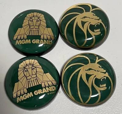 MGM Grand Lot Of 4 Collectable Lion Paperweights Rare • $12.99