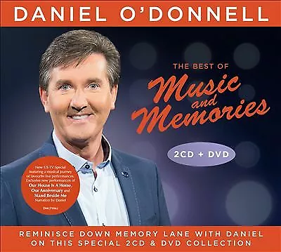 Daniel O'Donnell : The Best Of Music And Memories CD Album With DVD 3 Discs • £2.61