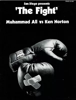 Original Ken Norton V Muhammad Ali Souvenir Boxing Programme • £50