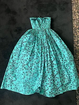 Vintage Beautiful 1950s-60s Turquoise Formal Prom Party Dress • $85