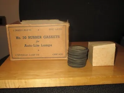 Miners AUTO- LITE 12 GASKETS [ Full Box] For CARBIDE CAP LAMPS • $25