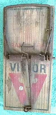 Large Vintage Wooden Victor Mouse/rat Trap ~ Lititz Pa. Usa  • $2.50