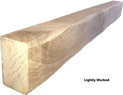 Extra Large Oak Lintel Log Burner Mantel Beam Fireplace Mantle Shelf Solid Wood • £226