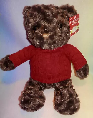 Dan Dee * Teddy Precious Bear * Red Sweater * So Cute **16 Inches ** New • $17.08