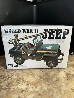 MPC World War II US Army Jeep Plastic Model Kit SEALED! • $19.99