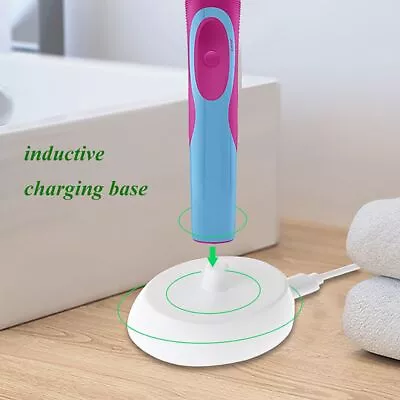 Toothbrush USB Charger For Braun Oral B Electric Toothbrush Charger Dock • $17.98