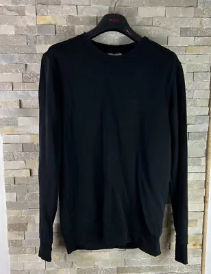 J. LinDeberg Mens Size M Black Sweatshirt Jumper  • £19.49