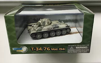 Dragon 60135 Russian Army Winter  T-34/76 Tank 1st Guards Brigade Moscow 1/72  • $19.99