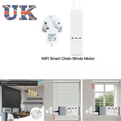 £68.99 • Buy Smart WiFi Chain Roller Blind Shade Shutter Drive Motor Power RF Remote Control