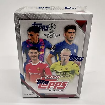 New 2021-2022 Topps UEFA Champions League Blaster Box (Factory Sealed) • $21.99