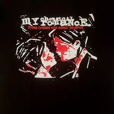 FREE Same Day Shipping MY CHEMICAL ROMANCE 3 Cheers For Sweet Revenge Size XL • $17.99