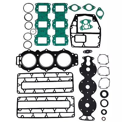 For YAMAHA 75-90 HP 84' & UP POWER HEAD GASKET KIT 688-W0001-02 • $71.88