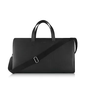 Aramis Faux Leather Black Holdall Weekend Travel Bag • £14.99