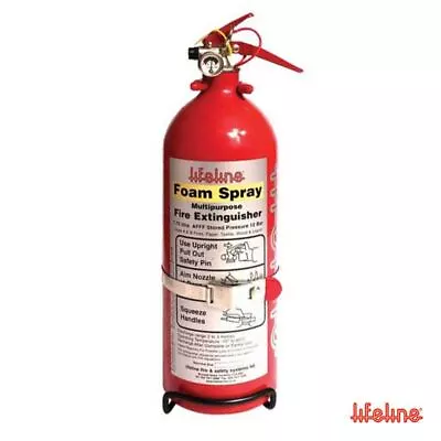 Lifeline Hand Held Extinguisher Pressurised 2.4 Litre Capacity • £102.42