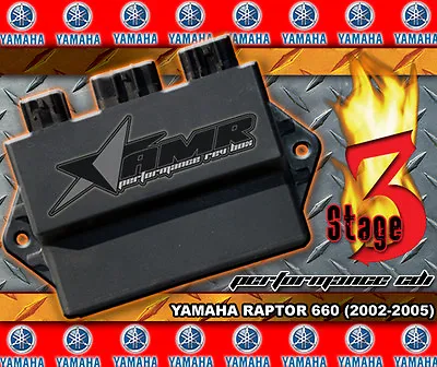AMR RACING CDI Box High Performance Rev Module For Yamaha Raptor 660 02-05 STG 3 • $219.95