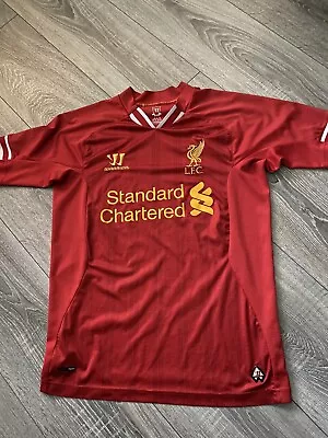 Warrior Liverpool FC Mens 2013/14 Home Shirt Small S 20 Inches Armpit To Armpit • £17.99