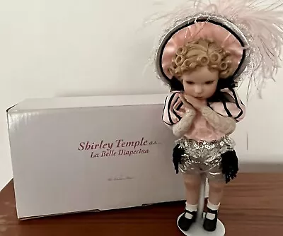 2001 Danbury Mint Shirley Temple Porcelain Doll -  La Belle Diaperina  • $29