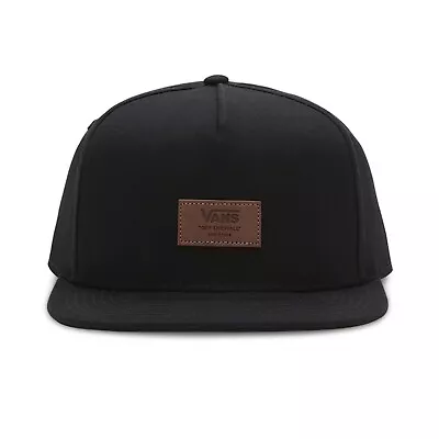 VANS - Mens  Off The Wall Patch Snapback Hat - One Size - Black - Baseball Cap • £28