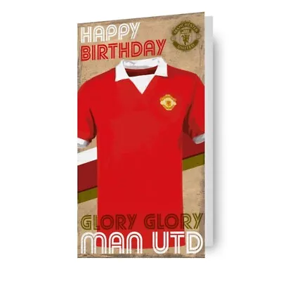 Birthday Card Manchester United Man Utd Card For Him Official Product • £2.80