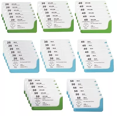 Mixed Sterile Sutures 48 Pieces Suturing Practice Kit • $34.99