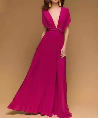 AU SELLER Convertible Worn In Multiple Style Cocktail Party Maxi Dress Dr023 • $24.99