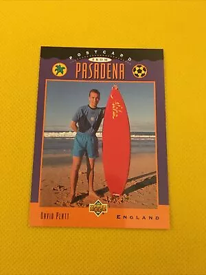 David Platt #UD4 World Cup USA '94 Contenders Upper Deck Pasadena Trading Card • £1.49