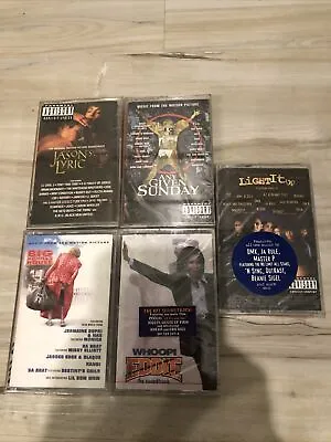 Hip Hip SDTK Cassette Lot 5 Jason’s Lyric Any Given Sunday Big Momma Eddie Light • $35