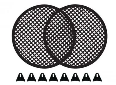 1 Pair 12  SubWoofer Mid Range Metal Mesh Waffle Speaker Grill DJ PA Car Audio • $18.95