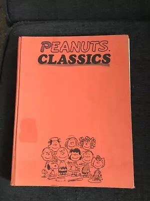 Peanuts Classics By Charles M. Schulz 1st Edition 1970 Hardcover Vintage • $14.99
