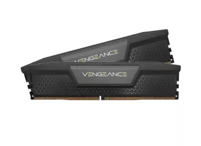 Corsair Vengeance 32GB (2x16GB) DDR5 UDIMM 5600Mhz C36 1.25V Black Desktop PC Ga • $256.20