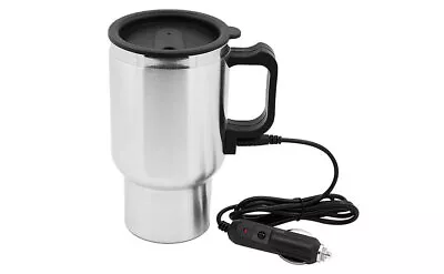 Car Heating Cup 450ml Electric Car Cup Travel Heating Cup Coffee Mug Heater • $19.79