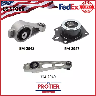 $48.41 • Buy Fits Dodge Neon 2000-2005 L4-2.0L Automatic Transmission Engine Motor Mount Kit