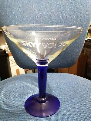 Rare Skyy Vodka Giant Promotional Martini Glass - 10  Tall 9  Rim Diameter • $29.84