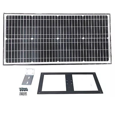 ALEKO 30W Monocrystalline Solar Panel 24 Volt Output • $95.85