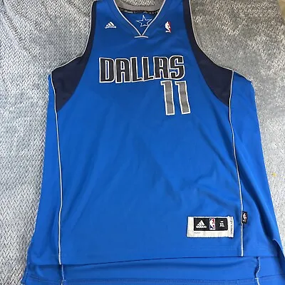 Adidas Dallas Mavericks J. J. Barea #11 Jersey Men’s Size XL Mavs Blue • $42.99