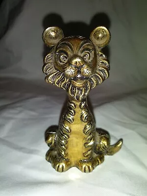 Vintage Mod Dep Made In Italy Cast Brass Lion • $30