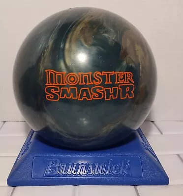 Brunswick Monster SmashR Reactive Bowling Ball 14lbs Pre-Drilled USA  • $29.88