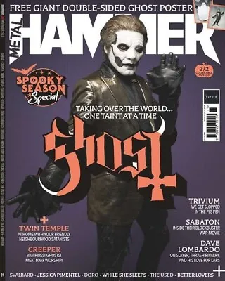 METAL HAMMER #380 11/2023 GHOST Collectable Cover #2 NEW MAGAZINE WITHOUT POSTER • $12.37