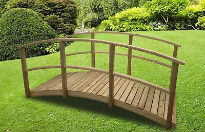 Wooden Garden Pond Bridge • £475