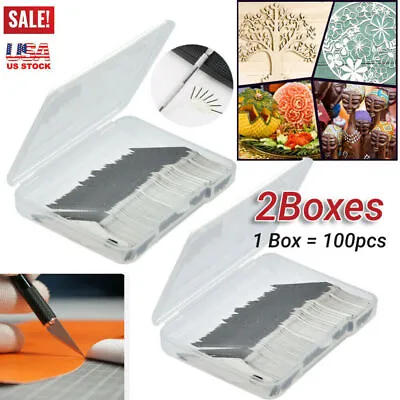 200PCS Blades #11 Exacto Knife For X-Acto Hobby Multi Art Craft Replacement • $18.99