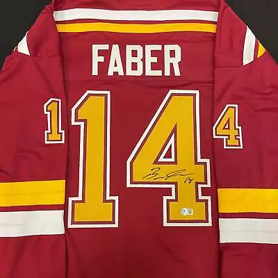 Brock Faber Autographed College-Style Jersey Minnesota Gophers Wild Beckett Auto • $199.99