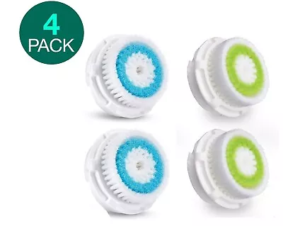 4-Pack: 2 Acne 2 Deep Pore Replacement Facial Brush Heads For Clarisonic Mia 1 2 • $18.53