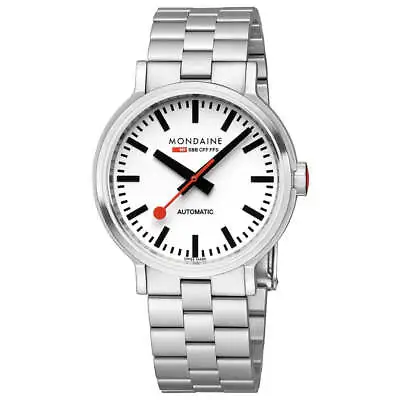 Mondaine Stainless Steel Automatic Watch MST.4161B.SJ • $767.43