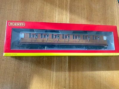 R4599 Hornby OO BR Teak Coach 61' 6 Corridor 1st Class 'E11000' (Pre-Owned) • £45