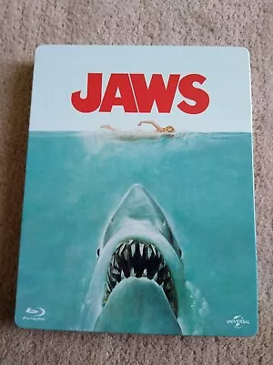 £29.99 • Buy Jaws - Blu-ray - Steelbook -  Includes Original Cardboard Backing Sleeve.