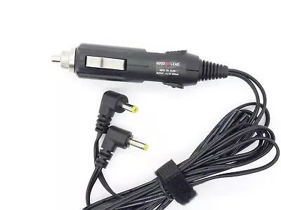 CROWN CTT1506 12v TV Car Adapter Charger Cable Power Lead • £9.99