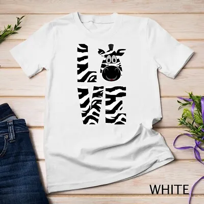 Zebra Print TShirt Cute Zebra Love Gift Unisex T-shirt • $16.99