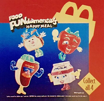 Vintage 1992 McDonalds Transformers- Robots Food Fundamentals PICK YOUR FAVORITE • $2.50