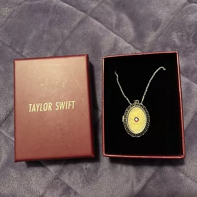 Taylor Swift Red TV We’ll Run Locket Necklace Jewelry Official Merch Sold Out • $120